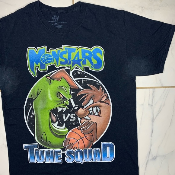 Space Jam Monstars T shirt Men’s size medium retro tune squad tee - Picture 2 of 9